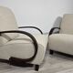 Art Deco Lounge Chairs from Jindřich Halabala, 1950s, Set of 2