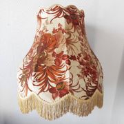 Abat-jour vintage en tissus grand volume