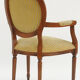 Fauteuil cabriolet de style Louis XVI