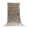 Handmade wool Berber rug 138x63 cm
