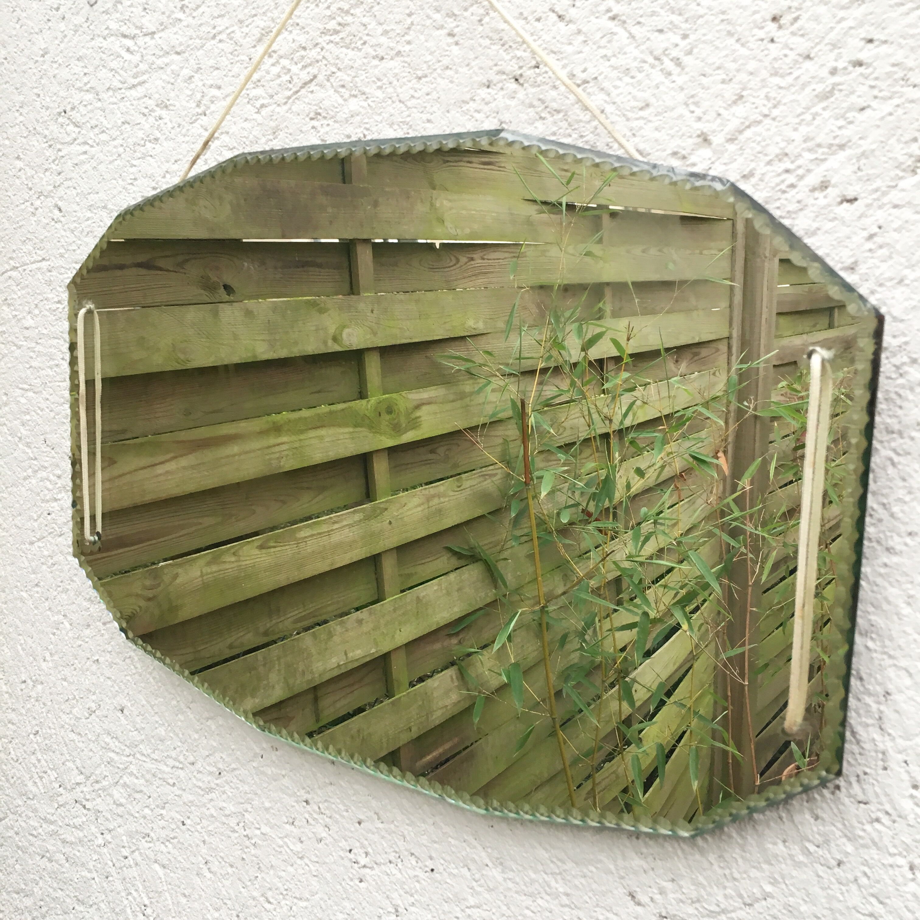 Former beveled mirror 45x30cm