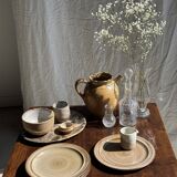Set of 12 Niderville stoneware dessert plates