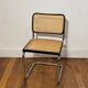 Marcel Breuer black chair B32 Cesca made in Italy