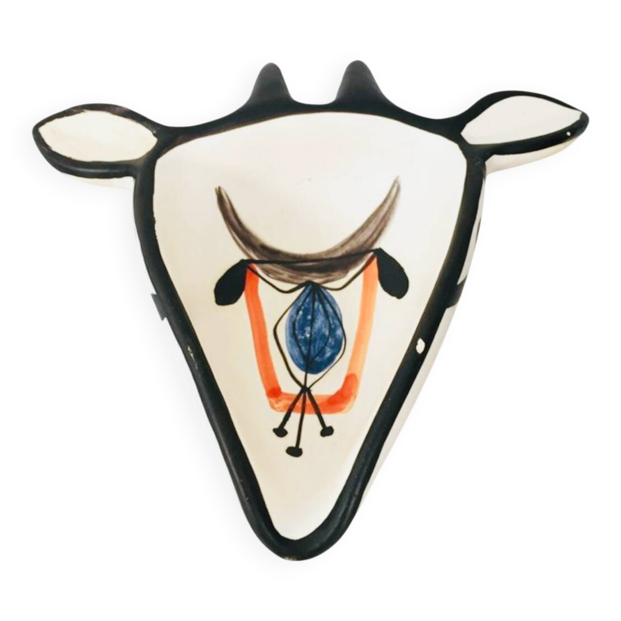 Capron Vallauris “cow” ashtray, circa 1950