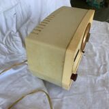 Radio tsf vintage 1950 bakelite blanc