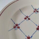 Large antique platter Badonviller Fénal Normandy pattern