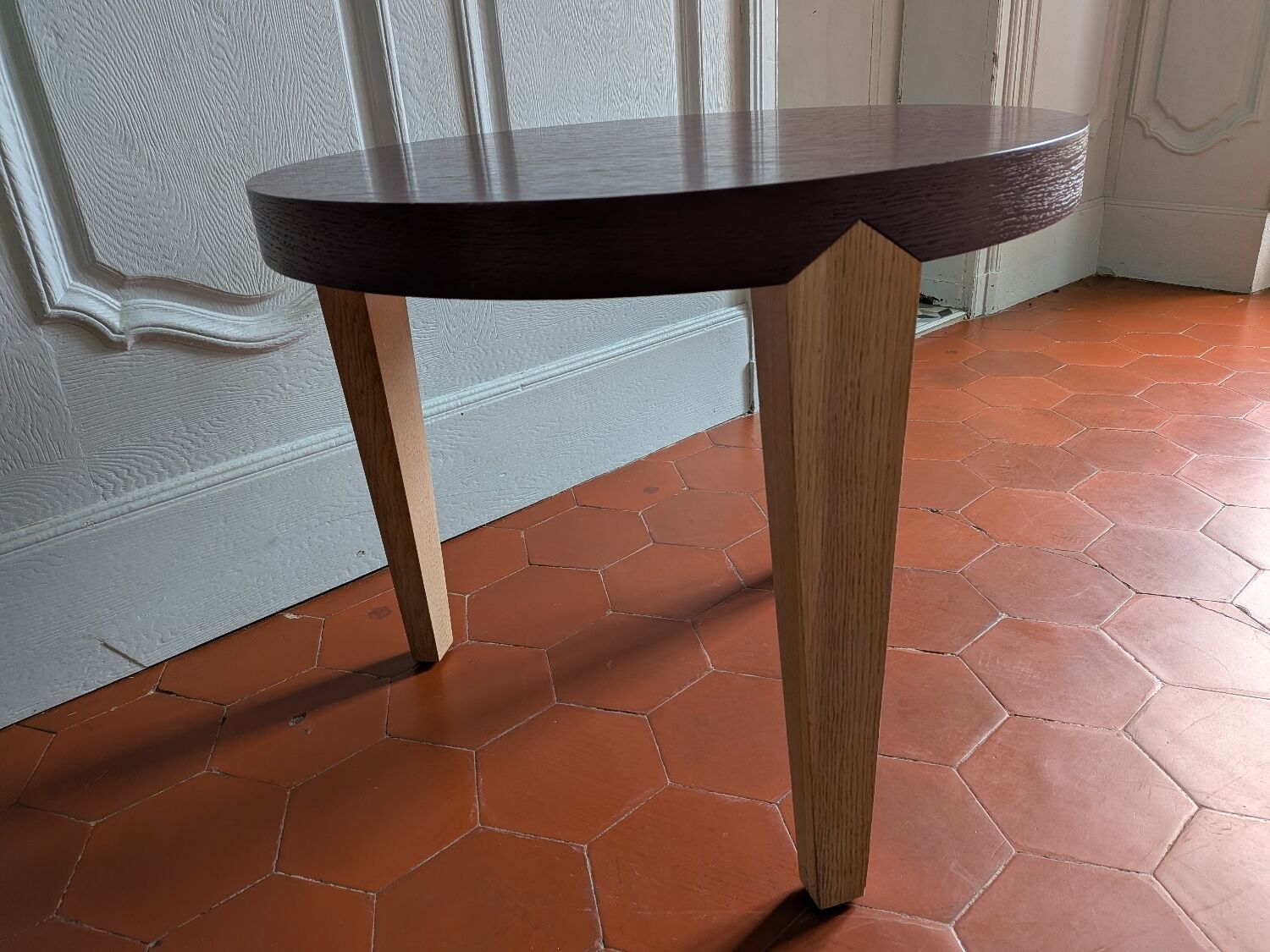 Table Massaï en chêne de Philippe Hurel