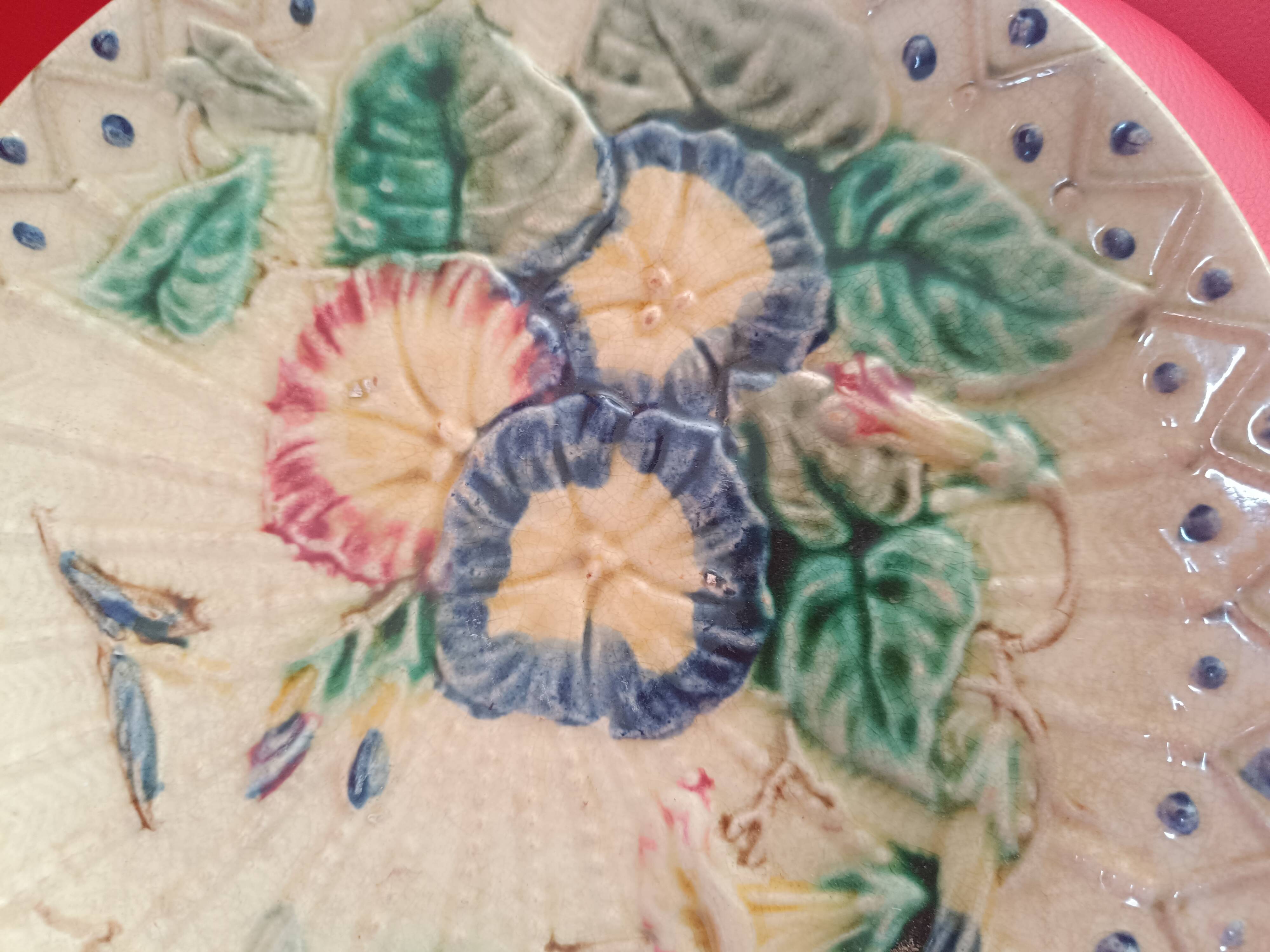 Belgian slip plate. Late 19th century. Wesnel.