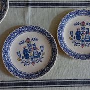 Paire d'assiettes plates Johnson Brothers « Hearts & Flowers »