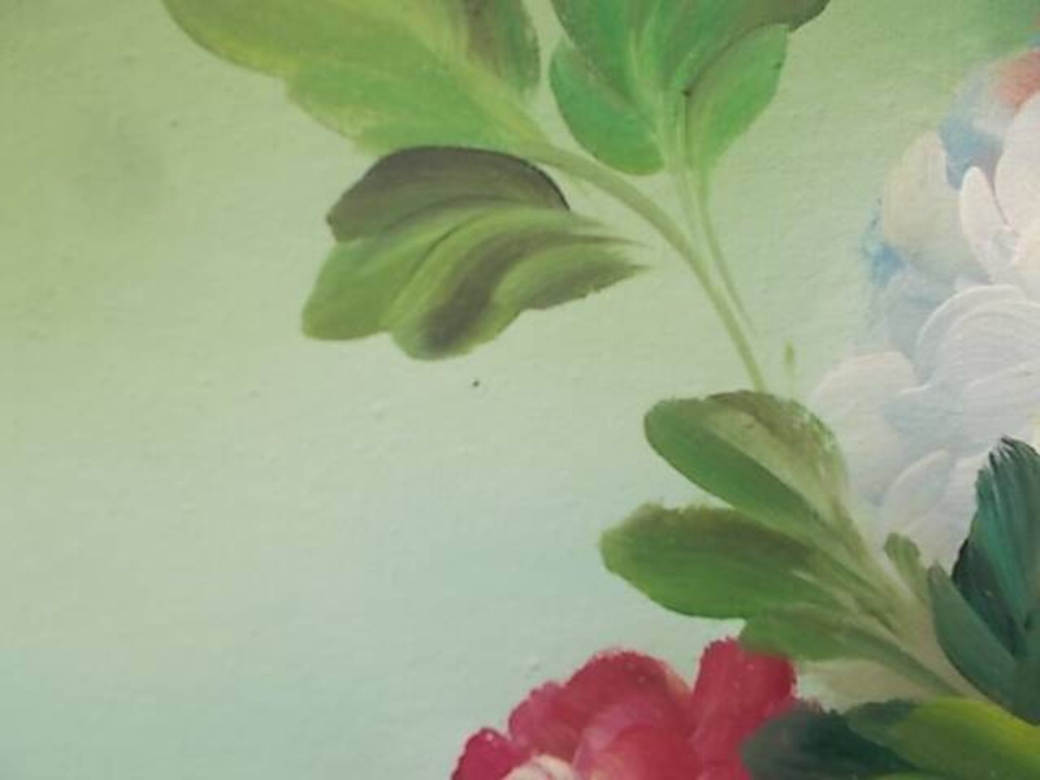 Grand tableau bouquet de fleurs  91,5 x 60,5