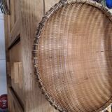 Vintage wicker basket or basket