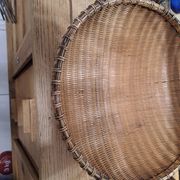 Corbeille ou panier en osier vintage