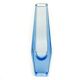 Art Deco vase, crystal, Moser, Czechoslovakia, 1930s