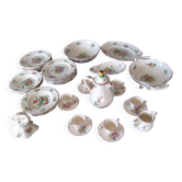 Lot of LUNEVILLE crockery