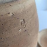 Pottery, old stoneware salt cellar