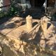 Exceptional antique counter 220 cm