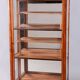 Antique Biedermeier Display Cabinet in Spruce, 1830s