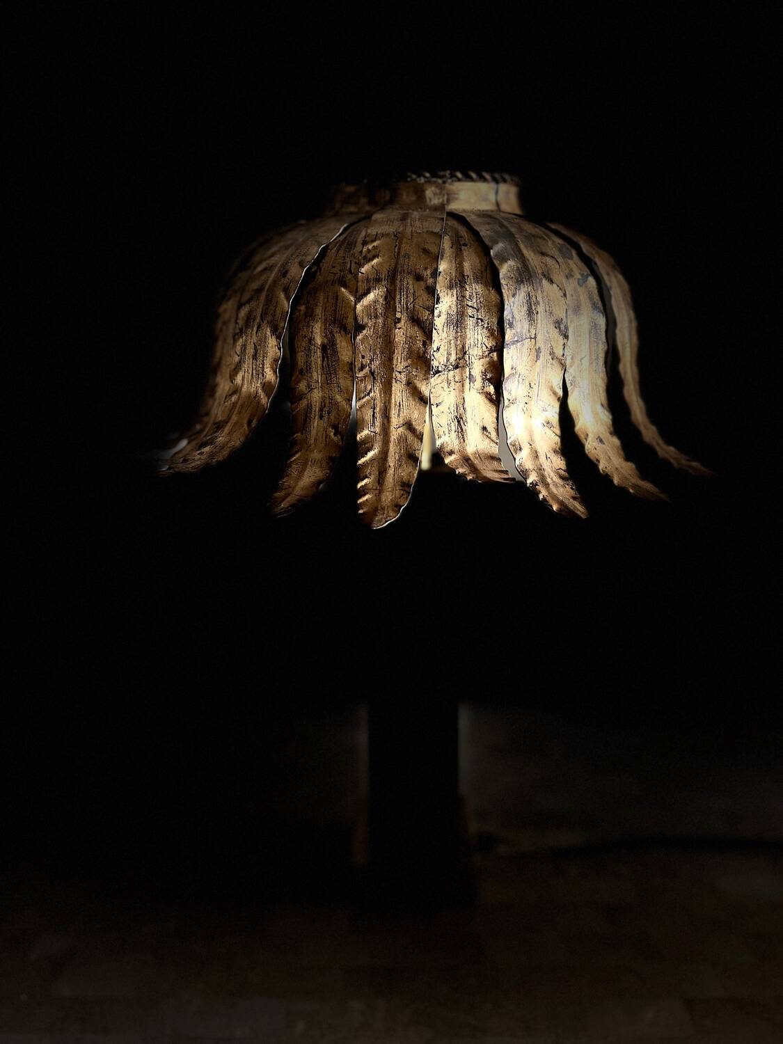 Palm lampe de table attribuée Maison Jansen