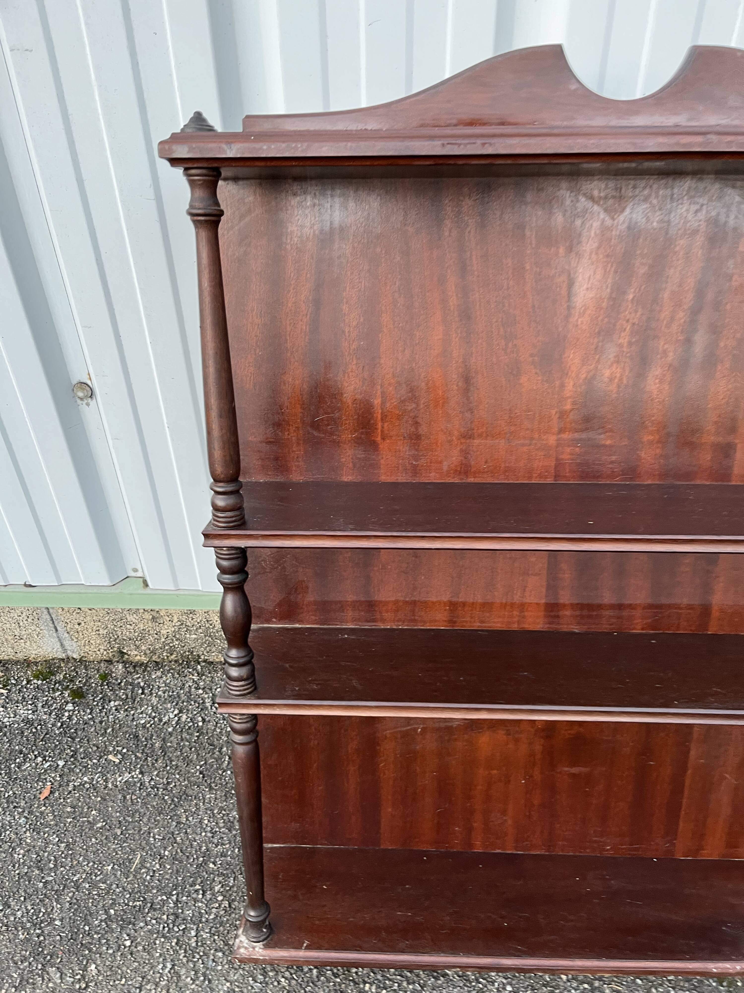 Louis-Philippe Style Wall Shelf 98 x 75 x 19