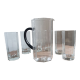 Carafe and 6 glasses Octime