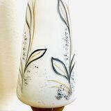 Space Age 1950s brass tripod table lamp