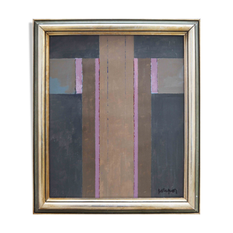 Painting "Abstraction" by Poupon