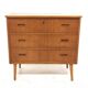 Scandinavian teak chest of drawers, Sweden, 1950