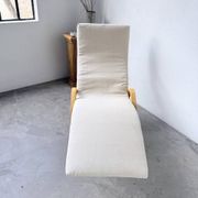 Ikea vintage Kim Samson curved beech wood deck chair