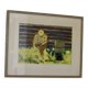 Peinture à l'huile sur panneau suédoise « Homme assis » 1963