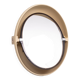 Space Ace allibert Oval shaped back lid mirror 1970s