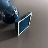 Midnight blue Medici style vase
