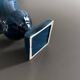 Midnight blue Medici style vase