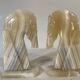 pair of horse head bookends 1970