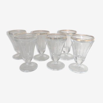 Set of 6 liqueur glasses