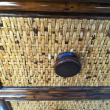 Rattan dresser Maugrion
