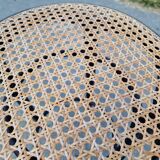 Antique cane bar stool