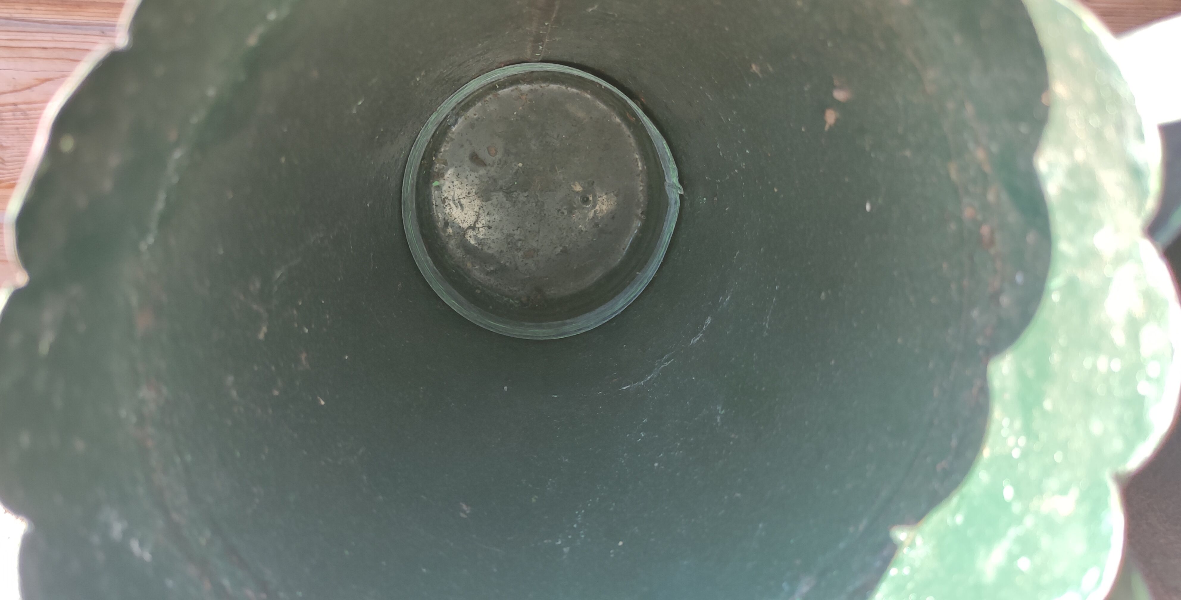 Lot 10 anciens pots de fleuriste en zinc