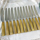 12 couteaux vintage nogent