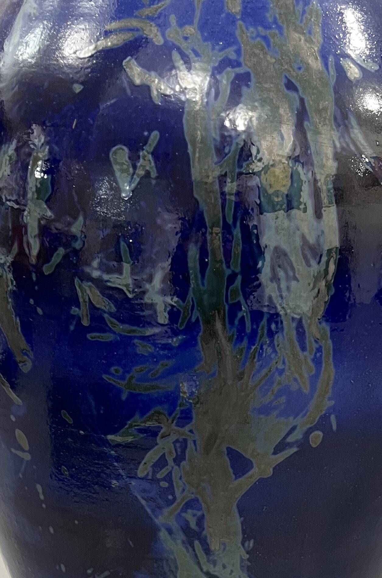 Jarre, grande poterie en céramique émaillée extérieur