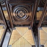 6 Arts and Crafts chairs