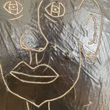 Bachmann, Portrait of a Man, 2022, Acrylic, Framed