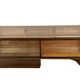 2 Showcases furniture of loom with drawers oak wood jewelry Art Deco 1930' compass feet