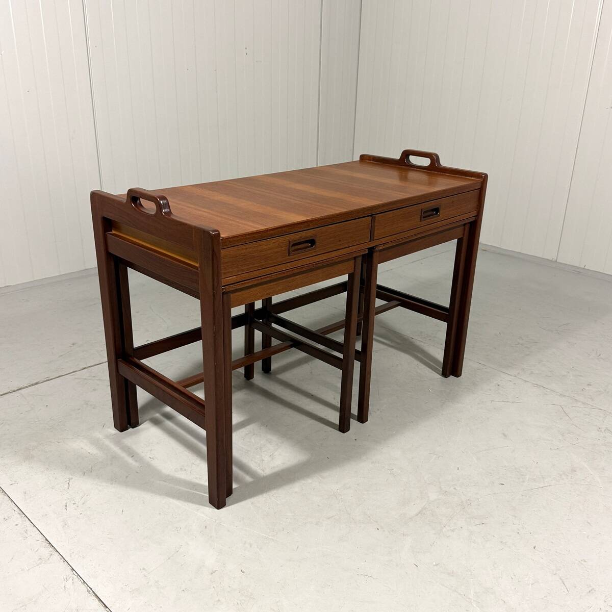 Tables gigognes en teck de Skaraborgs Möbelindustri, Suède