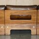 Sigurd Ressell for Vatne Mobler Leather Sofa Hardwood Art Deco