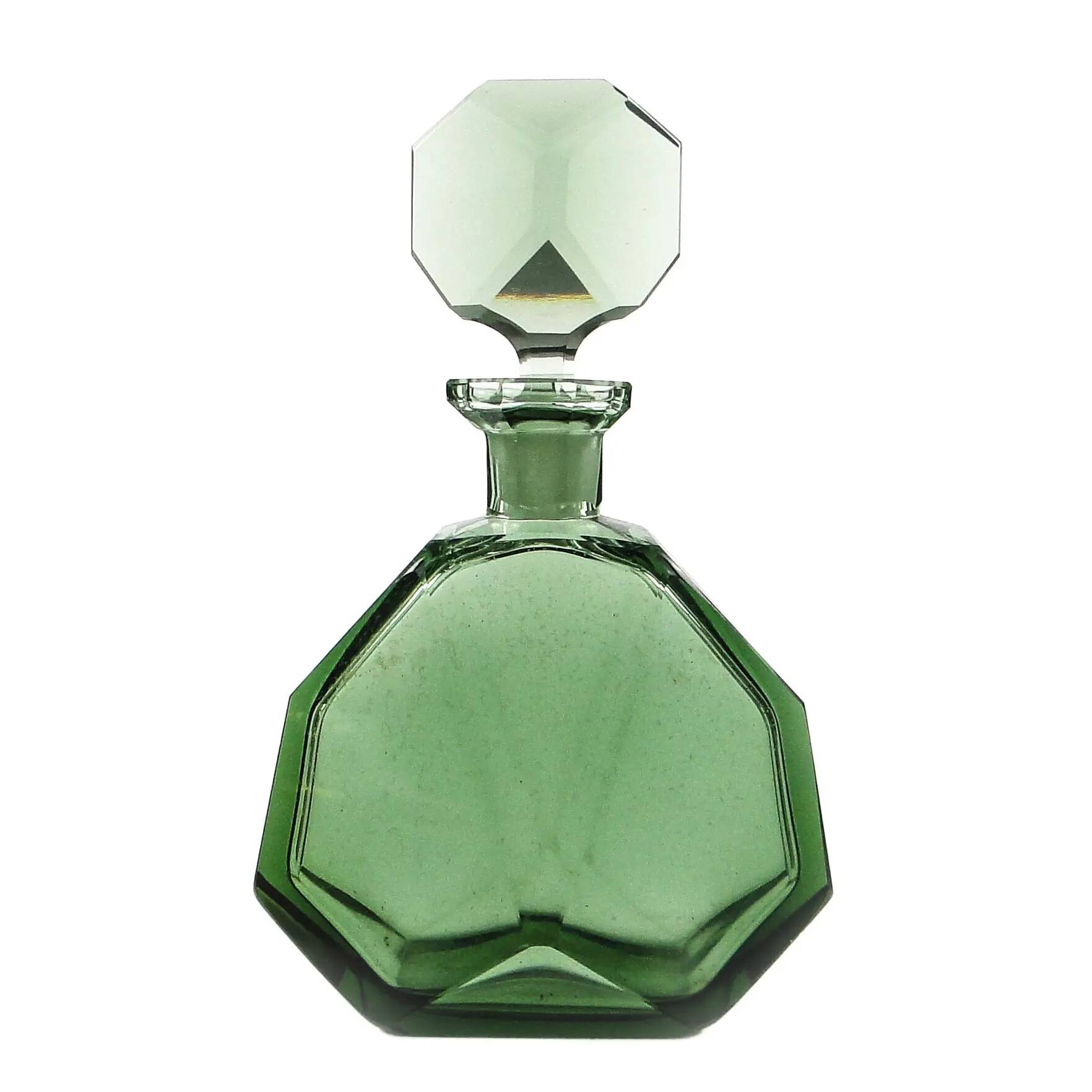 Carafe, Art Deco, crystal, Moser, Czechoslovakia, 1950s