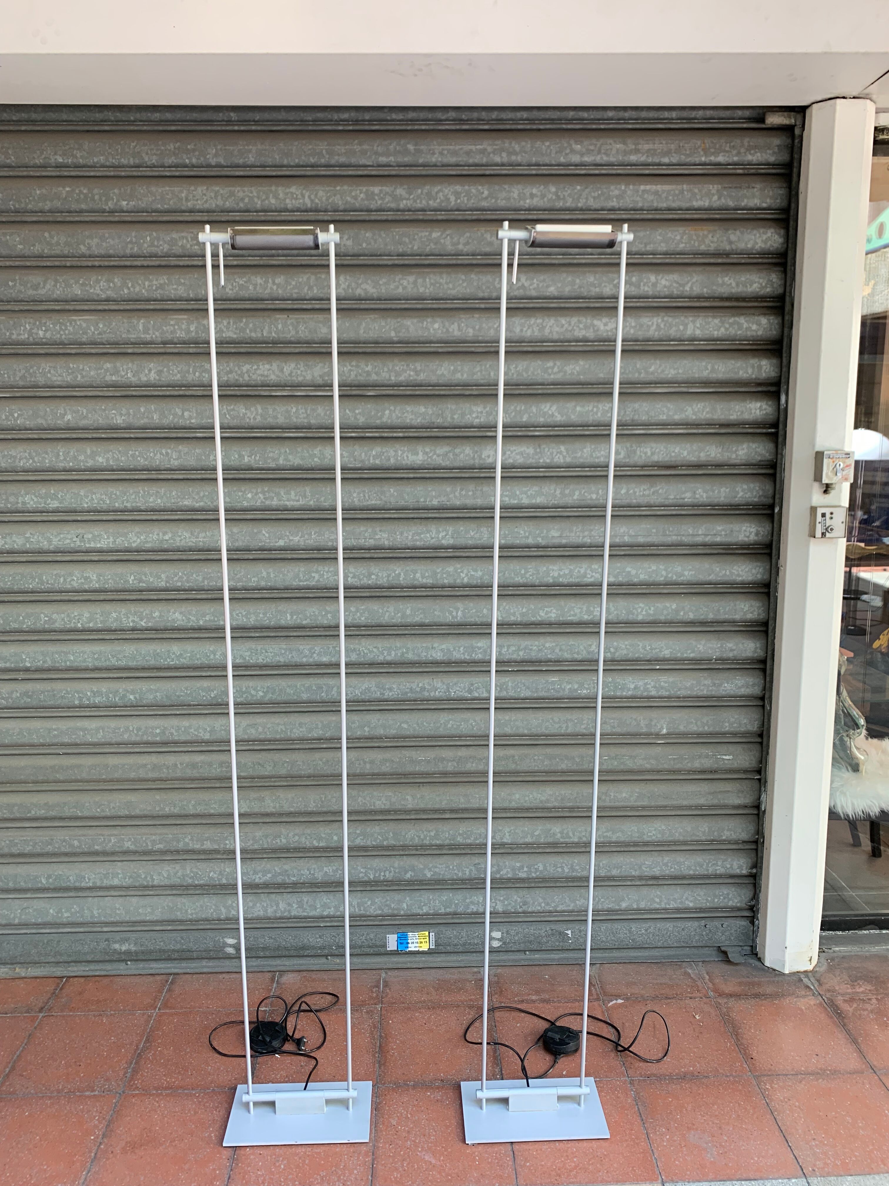 Pair of lampposts by Mario Barbaglia and Marco Colombo