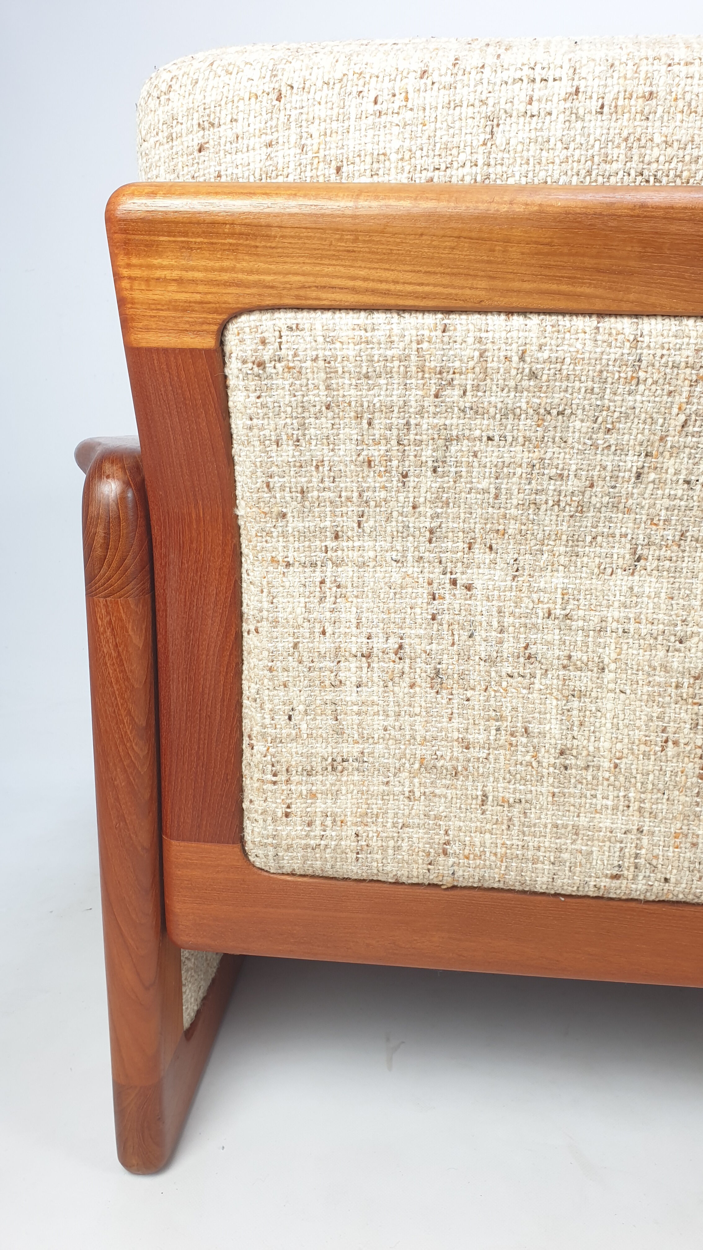 Midcentury Danish Teak 3-seater Sofa, 1970's