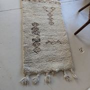 Vintage Moroccan wool rug