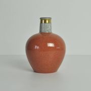 Crackle glaze porcelain vase by Royal Copenhagen, Denmark 1950s