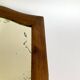 Old mirror, police hat wood
